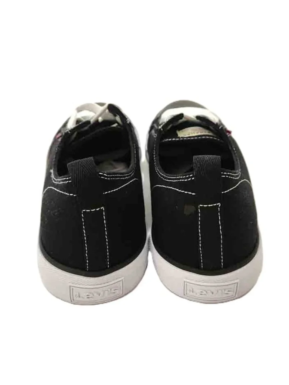 Levi's Strauss Canvas Low-Top Sneaker Shoes Black 510361-01A1 New Men's Size 11